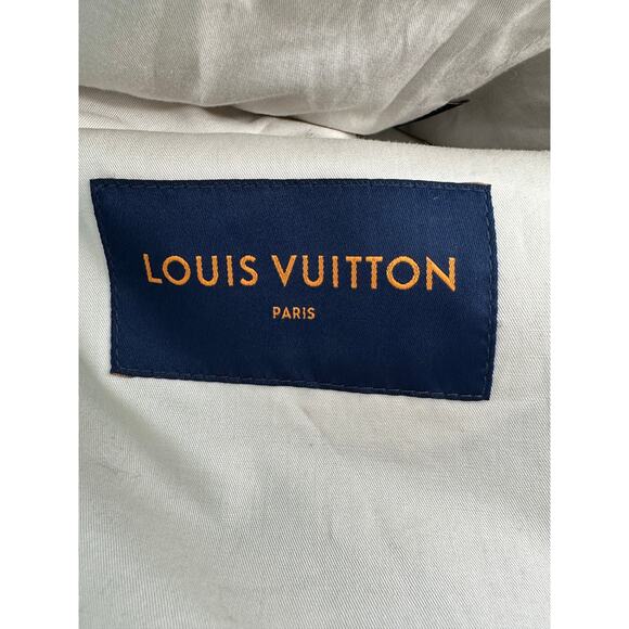 Louis Vuitton Green Monogram Shearling Workwear Jacket - Picture 3 of 8